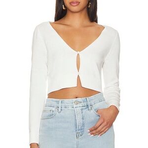 27 Miles Malibu Cosima Cardigan in chalk